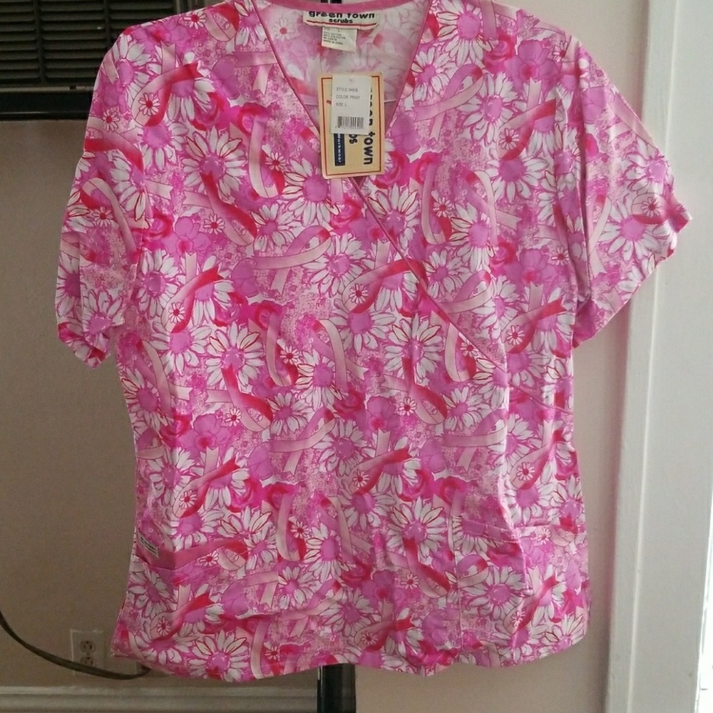 2 Nursing scrub tops